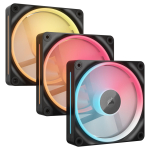 Corsair Case Acc Fan LX120-R RGB 3x12cm Black