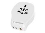 GEMBIRD Universal travel power adapter 20W white 48097792