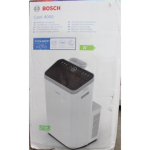 Renew. | Bosch Mobile Air Conditioner | Cool 4000 | Suitable for rooms up to 85 m&sup3; | White/Black | DAMAGED PACKAGING, DIRTY, SCRATCHED BOTTOM | 22 month(s)