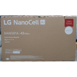 Renew. LG 43NANO81A3A 43" (109 cm) LED LCD TV | Renew. | LG 43NANO81A3A | 43 | Smart TV | webOS 25 | UHD | DAMAGED PACKAGING