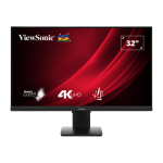 81,3cm/32" (3840x2160) ViewSonic VG3208-4K 16:9 4K VA HDR10 4ms 60Hz 2xHDMI DP Black