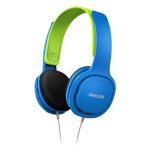 Philips SHK-2000BL/00 blau On Ear Kinderkopfh&ouml;rer schnurgebunden 3,5mm Klinke