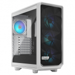 Midi Fractal Design Meshify 2 Compact RGB White TG Clear Tint Gaming Geh&auml;use