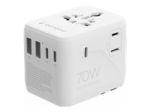 GEMBIRD Universal travel power adapter 70W white