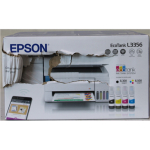 Renew. Epson EcoTank L3356 Multifunctional Printer | Renew. | Epson EcoTank | L3356 | Inkjet | Colour | Multifuction Printer | A4 | Wi-Fi | White | DAMAGED PACKAGING