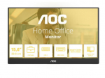AOC Monitor 16T20E2 15.6 inches IPS Mini HDMI USB-C Speakers