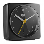 Braun BC 03 B Quarzwecker analog schwarz