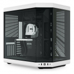 Midi HYTE Y70 Zweikammer ATX Midi Tower Gaming Geh&auml;use Schwarz/Wei&szlig; mit Glasfenster
