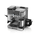 NINJA | Coffee Maker | ES701EU Luxe Caf&eacute; Pro | Pump pressure 9 bar | Built-in milk frother | Ground | 1650 W | Black/Stainless Steel