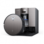 ECOVACS DEEBOT X11 OmniCyclone Schwarz Saug-Wisch-Roboter mit Reinigungsstation