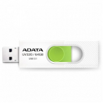 ADATA | UV320 | 64 GB | USB Type-A | White/Green