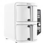 Ninja SL400EUWH Double Stack XL 9,5L Hei&szlig;luftfritteuse Wei&szlig;