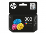 HP 308 Tri-Color Original Ink Cartridge 48299196