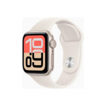 Apple Watch SE 3 GPS 40mm Starlight Aluminium Case with Starlight Sport Band - M/L | Apple