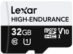 Lexar Memory card microSD High Endurance 32GB C10 A1 U1 V10 100/30MB/s