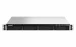 QNAP TS-464U NAS Rack (1U) Intel&reg; Celeron&reg; N5095 8 GB DDR4 0 TB QNAP Turbo System Aluminium, Black