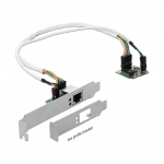 Mini PCIe I/O PCIe half size 1 x RJ45 Gigabit LAN Low Profile