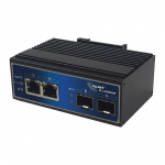 ALLNET switch industrial unmanaged Layer2 4 Port GbE zbh. DIN-Ersatzadapter f&uuml;r ALL-SGI8004P