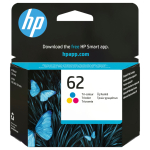 HP 62 TRI-COLOR INK CARTRIDGE