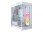 CORSAIR FRAME 4500X LX-R RGB Tempered Glass Mid-Tower White