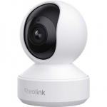 Reolink 4K Dual-Band Wi-Fi 6 Indoor Camera with Auto Tracking | E Series E340 | PTZ | 8 MP | 2.8-8mm/F1.6 | Micro SD, Max. 512GB