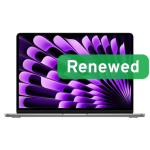 Apple Renewed Grade A | MacBook Air (13-inch, M3, 2024)&lrm; A3113 | 13.3 " | 8 GB | SSD | 256 GB | Apple M3 8-core CPU | macOS | Keyboard language US