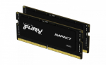 Kingston Memory DDR5 SODIMM Fury Impact 32GB(2*16GB)/6000 CL38
