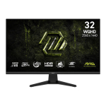 MSI MAG 325QFDE E18V Gaming Monitor - WQHD Panel, 180Hz 0,5 ms GtG, Rapid VA-Panel