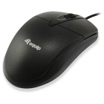 Equip Optische Maus USB Desktop Rechts-Linksh&auml;nder 1.35m sw