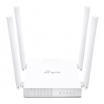TP-LINK | Dual Band Router | Archer C24 | 802.11ac | 300+433 Mbit/s | 10/100 Mbit/s | Ethernet LAN (RJ-45) ports 4 | Mesh Support No | MU-MiMO Yes | No mobile broadband | Antenna type 4xFixed