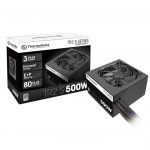 Thermaltake Power supply TR2 S Black 500W (80+ 230V EU, 2xPEG, 120mm, Single Rail)