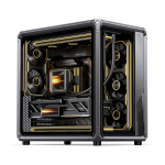 Jonsbo X400 PC-Geh&auml;use, Midi-Tower, ATX, Tempered Glass - grau