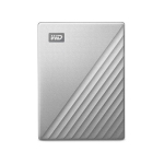 2,5" WD My Passport Ultra 4TB Silver USB-C/USB3.0 HDD 6,4cm 2,5Zoll Metal finish RTL portable extern