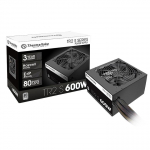 Thermaltake Power supply TR2 S Black 600W (80+ 230V EU, 2xPEG, 120mm, Single Rail)
