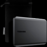 Toshiba External Hard Drive Canvio Basics Excl (2.5" 1TB, USB3.2 Gen 1, Black)