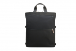 HP 14 Backpack Tote - 18 Liter Capacity, 4-way Convertible (backpack/tote/bag/handbag w/shoulder strap included), RFID Pocket, Extra Durable - Black, Beige