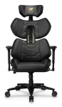 COUGAR Terminator Elite Gold PC gaming chair Padded seat Black, Gold