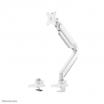 Neomounts NM-D775WHITEPLUS Monitor arm 10-49" - gas spring - Topfix - 180&deg;-stop