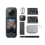 Insta360 X5 Essential Bundle, 8K, 360&ordm;, must - Tegevuskaamera / CINSAAHA/ESSENTIAL