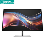RENEW SILVER HP 727pu Series 7 Pro QHD TB4 Charging Monitor - 27" 2560x1440 QHD 400-nit 120Hz AG, IPS Black HDR 400, USB-C(100W/15W)/HDMI/DisplayPort Daisy-Chain, 5x USB-A, RJ-45 LAN, height adjustable/tilt/swivel/pivot, 1 years HP RENEW