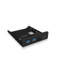 ICY BOX IB-HUB1417-i3 Black