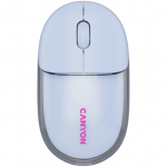 CANYON mouse OnClick 24 BT/ Wireless Transparent/Blue