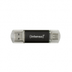 Intenso Twist Line USB flash drive 256 GB USB Type-A / USB Type-C 3.2 Gen 1 (3.1 Gen 1) Anthracite