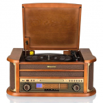 Roadstar HIF-1993BT, vin&uuml;&uuml;l, CD, Bluetooth, USB, pruun - Magnetoola