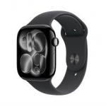 Apple Watch Series 11&Acirc; GPS + Cellular 46mm Space Grey Aluminium Case with Black Sport Band - S/M