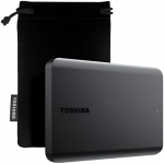 Toshiba External Hard Drive Canvio Basics Excl (2.5" 4TB, USB3.2 Gen 1, Black)