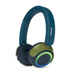Philips 4000 series TAK4200CT/00 headphones/headset Wireless Head-band Calls/Music Bluetooth Blue, Green