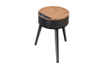 Unold 86545 electric space heater Indoor Black, Wood Fan electric space heater