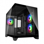 COUGAR Mini Tower Case, FV150 ARGB, Black