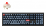 Keychron V6 Max RGB - US Layout - Hot-Swappable Gateron Jupiter Red Wireless Keyboard